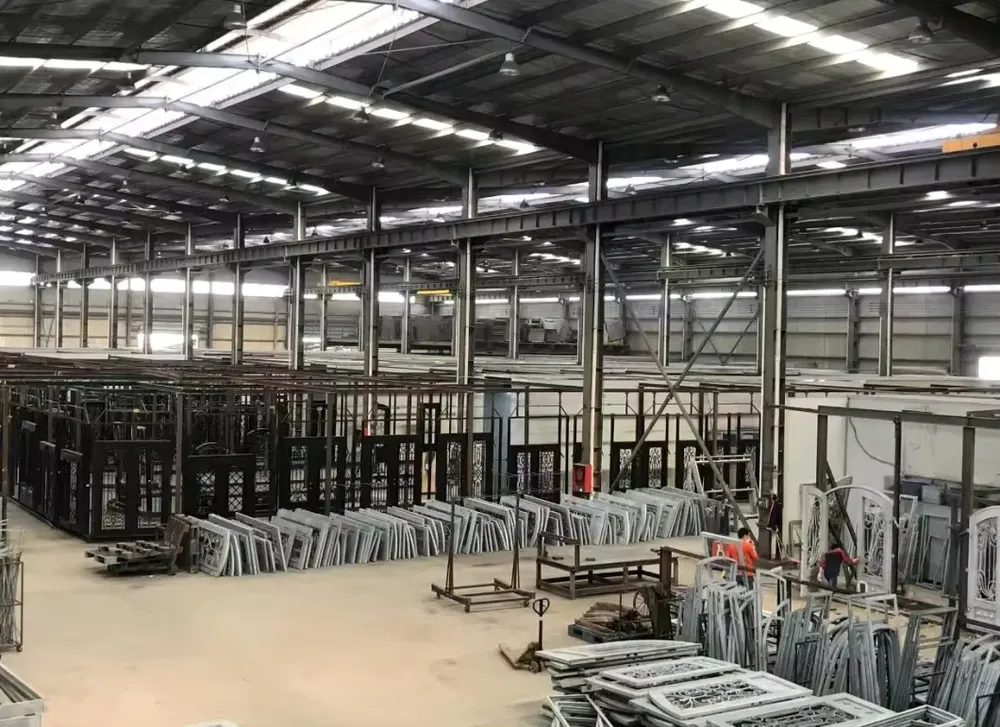 Iron Entry Door — step-by-step manufacturing process