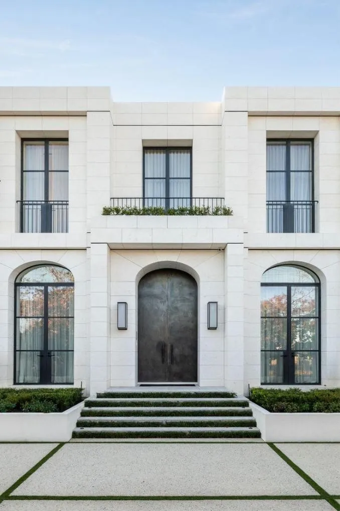 Modern European Neoclassical Mansion — East Melbourne, Australia
